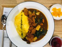 炸鸡块咖喱蛋包饭-池奈·咖喱蛋包饭(熙地港店)