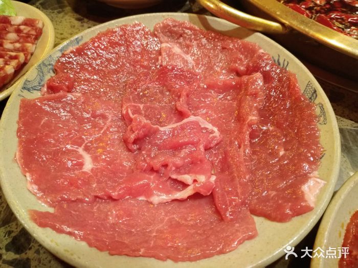 小龙坎老火锅水晶牛肉图片