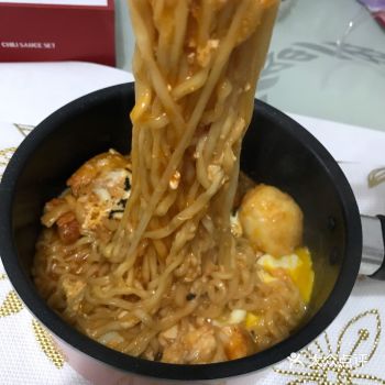 特色推荐：网红吃法～辣火鸡面