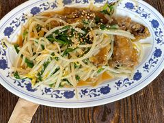韭菜炒猪肝-拉面莊夢語＆中华料理八椿