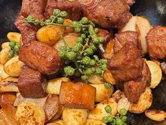 煎烹牛肉-狮王府淮扬菜(老门东店)