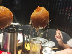 拔丝榴莲-咨言·烤鸭·烩面泡馍(建业十八城店)