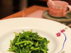 清炒豌豆尖儿-晟永興烤鸭店(五道口店)