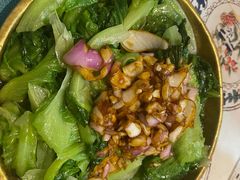 红葱头淋生菜-桃姐农庄老字号(从化温泉店)