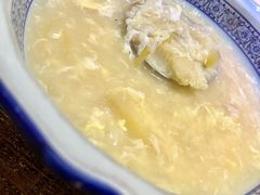 榨菜肉丝疙瘩汤-阿洪锅贴王(小吃城店)