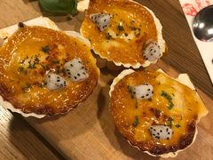 焗烤扇贝-CRAZYONES西班牙海鲜饭(日月光店)