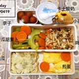 水果等 虽然前一晚会想好第二天的食谱