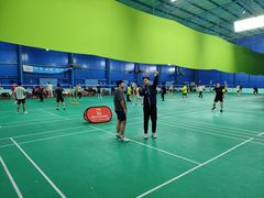 -锡才大羽羽毛球馆(深港花卉店)