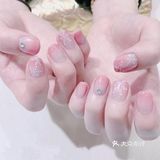 圣诞美甲系列：冬日雪花❄️，我🉑️