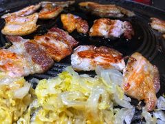 烤猪五花肉-海花锅盖烧烤店(怡馨家园店)