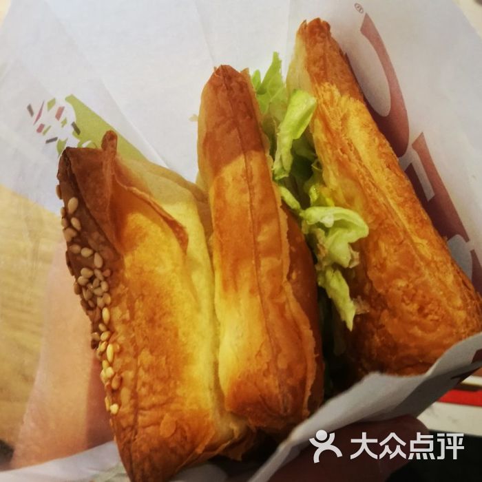 肯德基熏鸡法风烧饼图片-北京快餐简餐-大众点评网