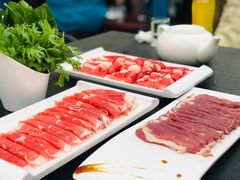 手切羊上脑-北门涮肉·炭火铜锅涮肉(什刹海店)