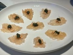 榄仁鱼子酱九节虾生-炳胜私厨(中达旗舰店)