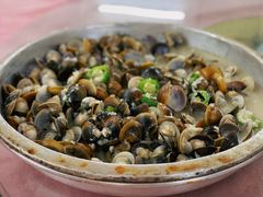 蒸蚬（原价58元一盘，特价48-三伯饭店