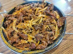 -味之朝·烤盘牛肉·松兰拌饭