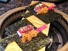 海胆生牛肉手卷-老乾杯和牛烧肉(王府中环店)
