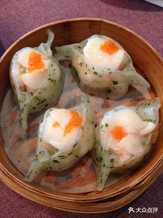 采悦轩中餐厅凤眼带子饺图片