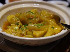蟹粉烧白茄-索菲特酒店·乐轩华中餐厅