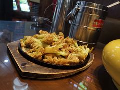 铁板花菜-何氏排骨(左家塘店)