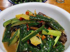 黄瓜焖鳝鱼-好呷八大碗(五羊店)