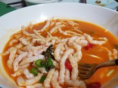 酸汤茭白煮虾线-荷风细雨·中国茶宴(碧云店)