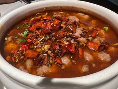 水煮牛肉-新蜀会四川豆花(五羊店)