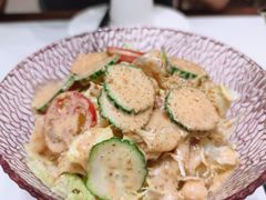 鹰嘴豆蔬菜沙拉-天龙宝严素食馆(大兴善寺店)