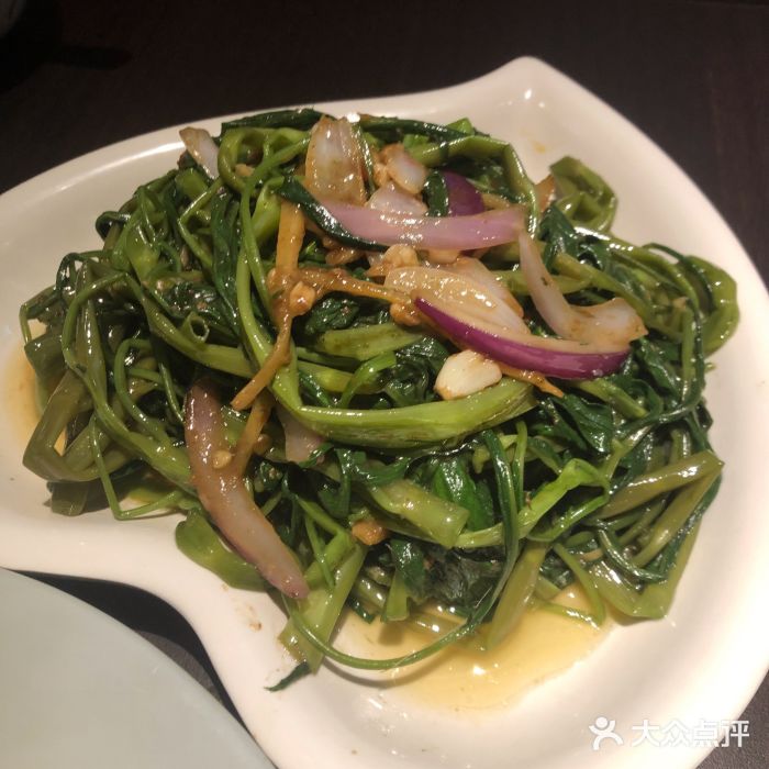 大头虾越式风味餐厅(光明广场店)马拉盏炒通菜图片