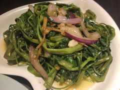 马拉盏炒通菜-大头虾越式风味餐厅(光明广场店)