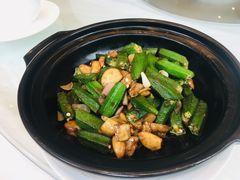 虾酱啫秋葵-御彩酒家(东风东路店)