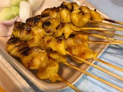 沙爹鸡肉串-明记烧鱼美味店