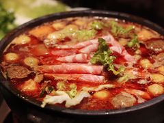 精品砂锅羊棒骨-百味源炭火烤翅 ·夜市大排档(酒仙桥店)