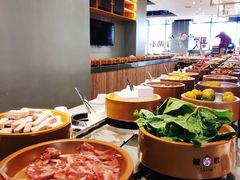自助取餐区-龍歌自助小火锅(市南金茂湾店)