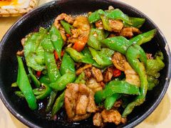 辣椒炒肉-江味龙虾馆·裸蓝龙虾(南山店)
