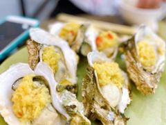 炭烧蒜蓉生蚝-贞姨美食·老字号海鲜大排档