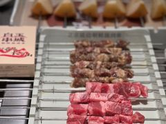 伊比利亚黑猪梅花肉串-白玉·朝鲜族烤串(深圳Kkone店)