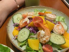 芒果大虾沙律-About Bistro關於·泰式家庭料理