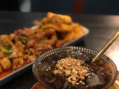玫瑰花生冰粉-浩海火燒雲傣家菜(静安芮欧店)