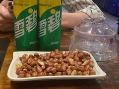 油炸花生米-我们家私房纸包鱼·烧烤