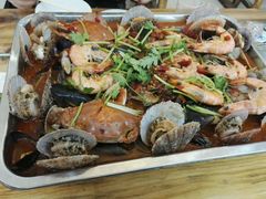 -老码头海鲜烧烤炒菜(广西路店)