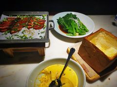 油淋脆菜心-绿茶餐厅(城西银泰城店)