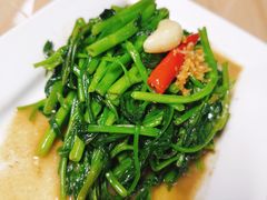秘制虾酱炒空心菜-帕蓝·暹罗料理(曲阳店)