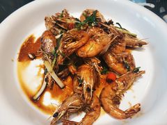 油爆基围虾-茶叁酒肆·楚味江湖(菱角湖店)