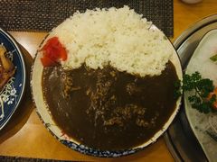 咖喱牛肉饭-竹马炭火烤肉(利济北路店)