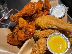 双拼炸鸡-富乐满韩国正宗炸鸡韩国料理(虹泉路店)