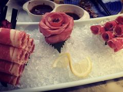 牛肉拼盘-澳美徕·港式花胶鸡火锅(高新万达店)