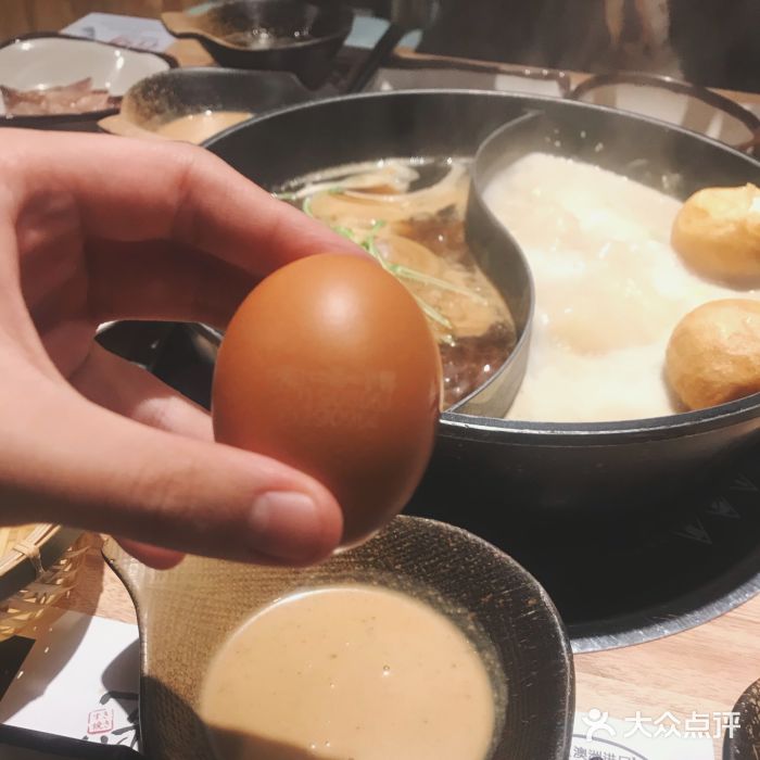 牛yo寿喜烧日式火锅自助(春河里店)朝一鸡蛋图片