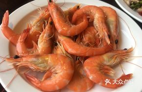 Steamed Giant Prawn