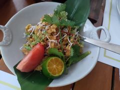 蟹肉沙拉-三亚艾迪逊酒店·海滩烧烤 BARBACOA·现场乐队·浪漫晚餐·烧烤海鲜