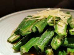原生态秋葵-老头儿油爆虾·知味杭州(爱琴海购物中心)